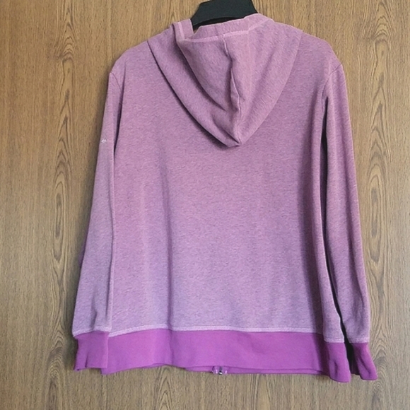Columbia Purple Sweatshirt Hoodie Size 1X - Picture 10 of 12